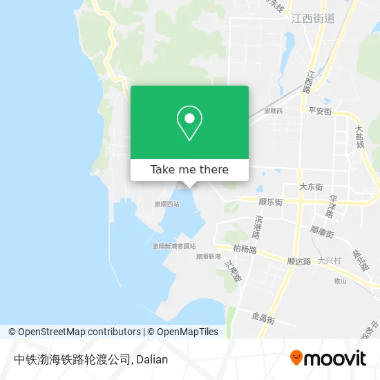 中铁渤海铁路轮渡公司 map