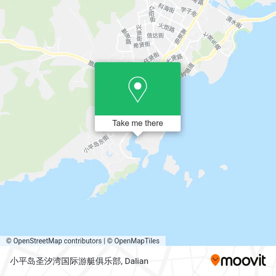 小平岛圣汐湾国际游艇俱乐部 map
