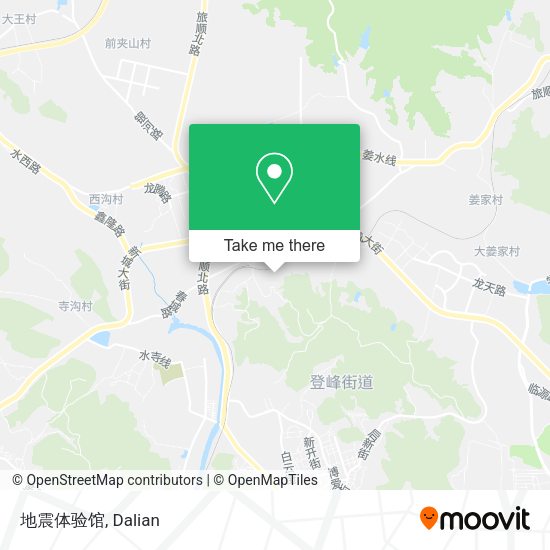 地震体验馆 map
