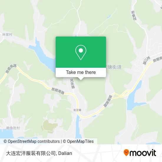 大连宏洋服装有限公司 map