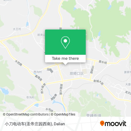 小刀电动车(圣帝庄园西南) map