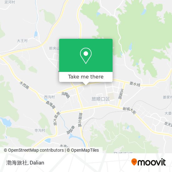 渤海旅社 map