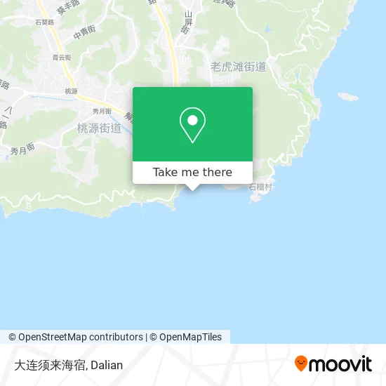 大连须来海宿 map