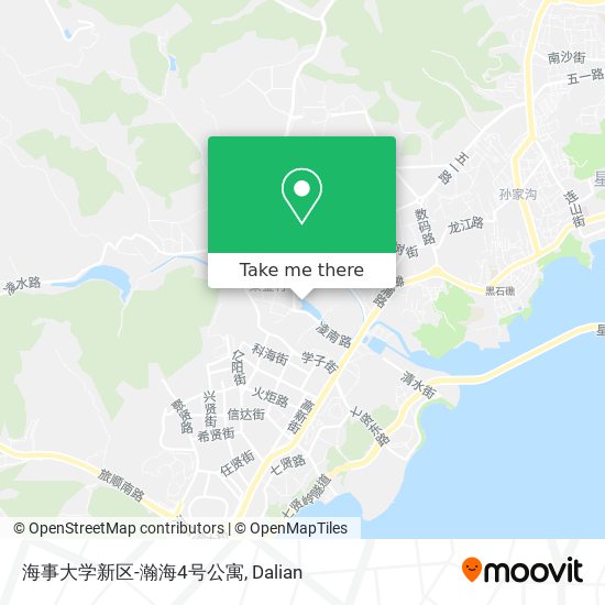 海事大学新区-瀚海4号公寓 map