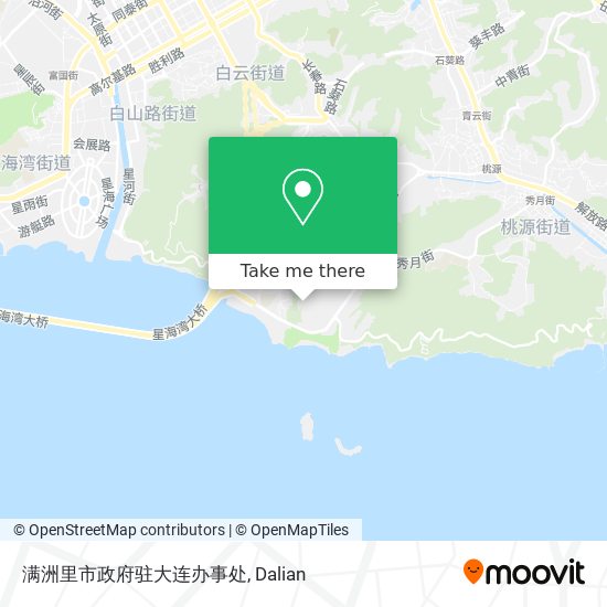 满洲里市政府驻大连办事处 map