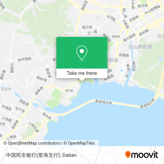 中国民生银行(星海支行) map