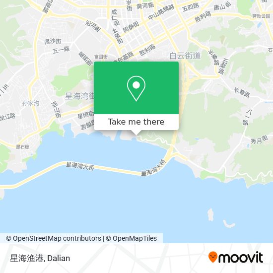 星海渔港 map