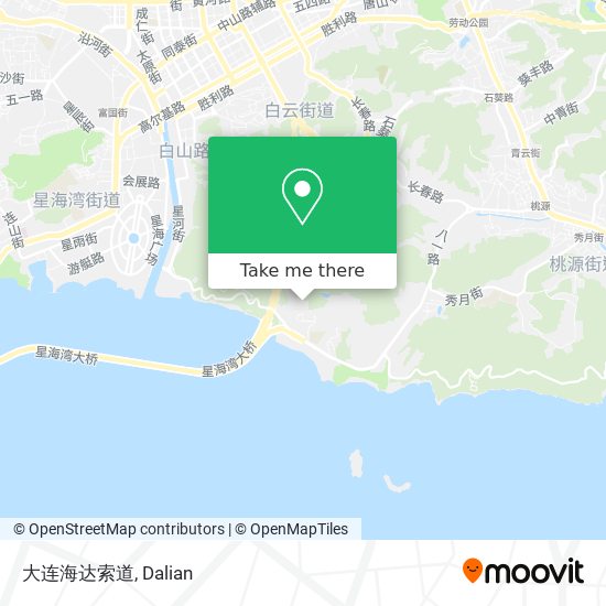 大连海达索道 map