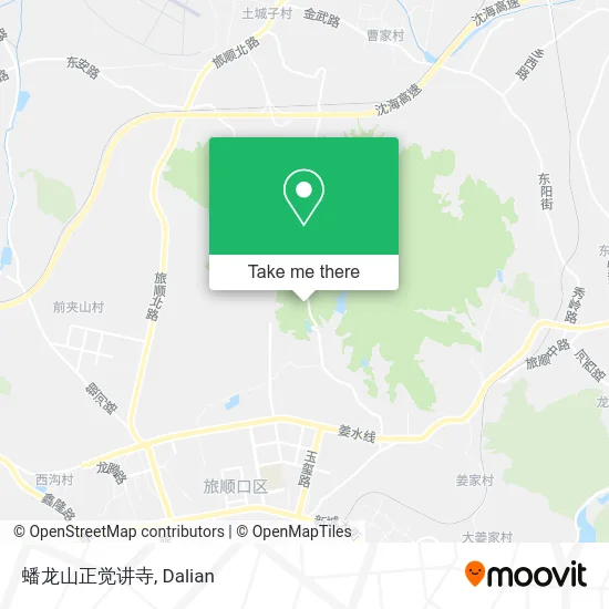 蟠龙山正觉讲寺 map