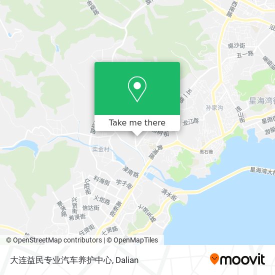 大连益民专业汽车养护中心 map