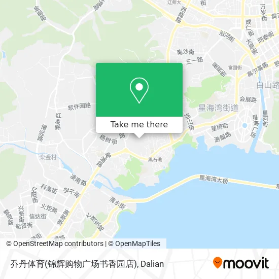 乔丹体育(锦辉购物广场书香园店) map