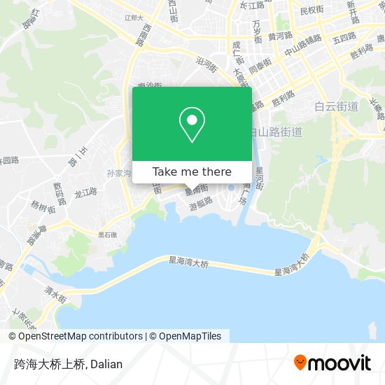跨海大桥上桥 map