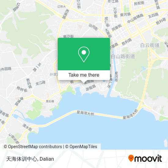 天海体训中心 map
