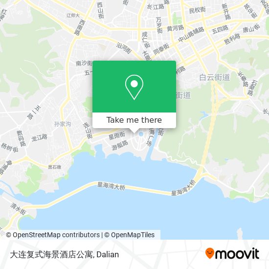 大连复式海景酒店公寓 map