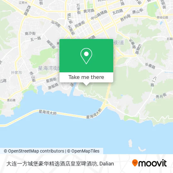 大连一方城堡豪华精选酒店皇室啤酒坊 map