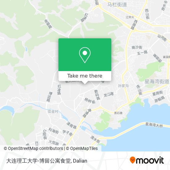 大连理工大学-博留公寓食堂 map