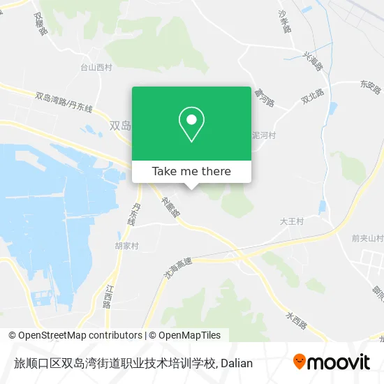 旅顺口区双岛湾街道职业技术培训学校 map