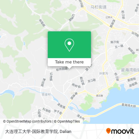 大连理工大学-国际教育学院 map