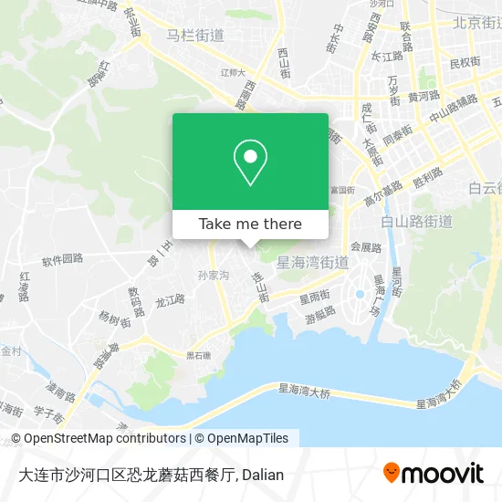 大连市沙河口区恐龙蘑菇西餐厅 map