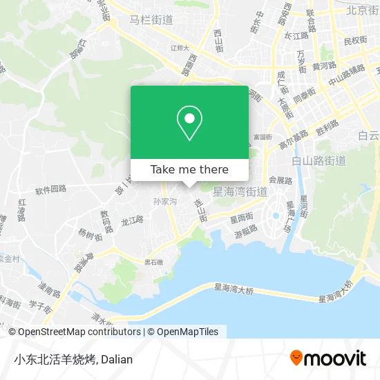小东北活羊烧烤 map