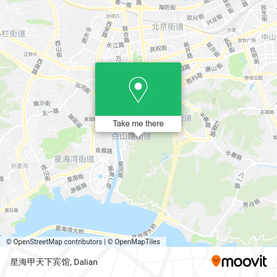 星海甲天下宾馆 map