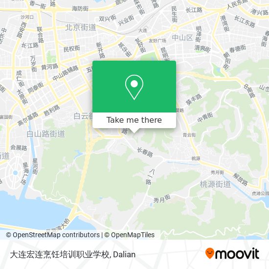 大连宏连烹饪培训职业学校 map