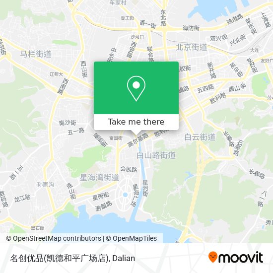 名创优品(凯德和平广场店) map