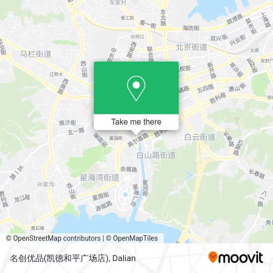 名创优品(凯德和平广场店) map