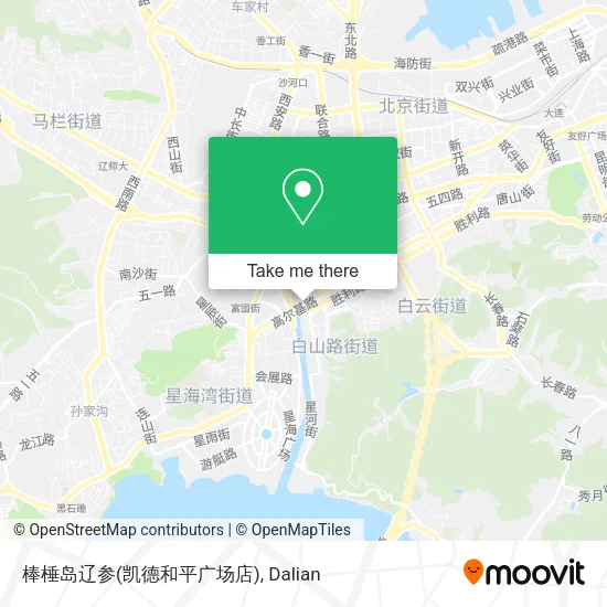 棒棰岛辽参(凯德和平广场店) map