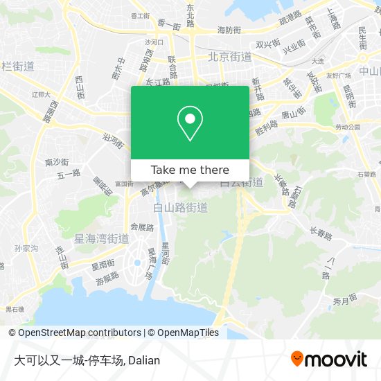 大可以又一城-停车场 map