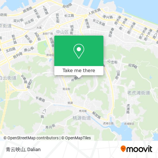 青云映山 map