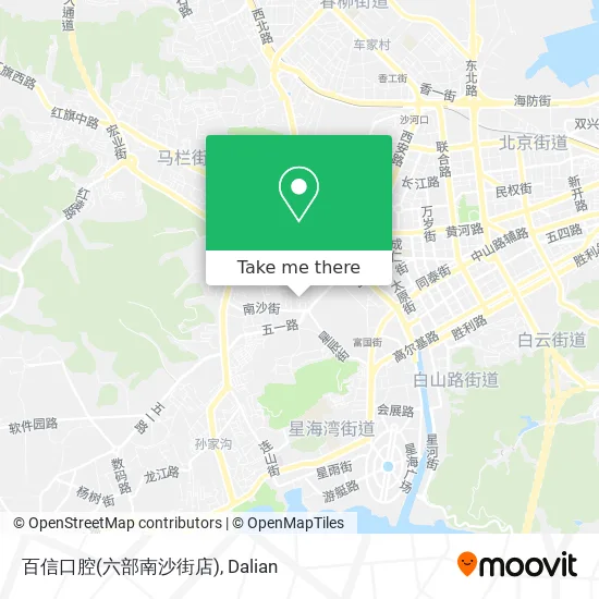 百信口腔(六部南沙街店) map