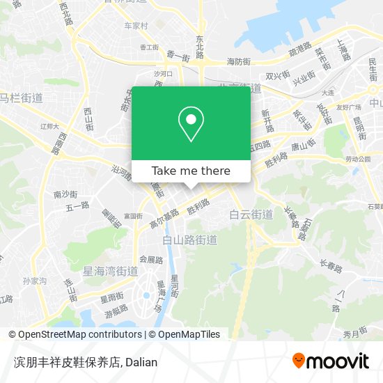 滨朋丰祥皮鞋保养店 map