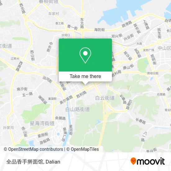全品香手擀面馆 map