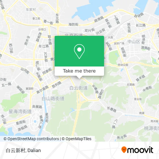 白云新村 map