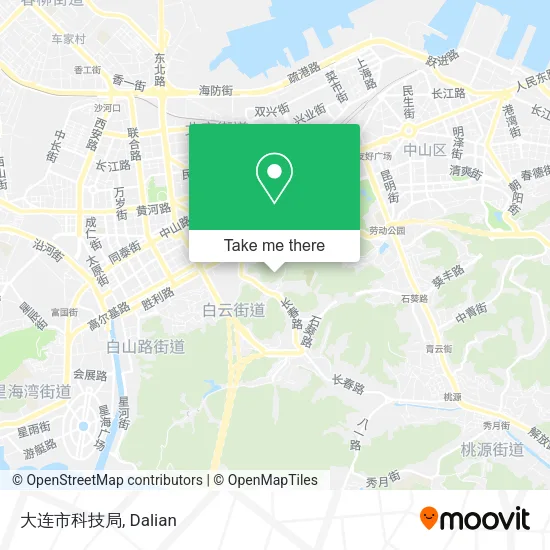 大连市科技局 map