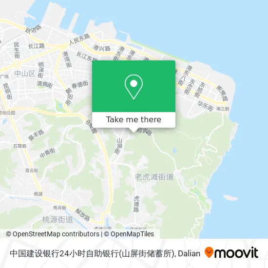 中国建设银行24小时自助银行(山屏街储蓄所) map
