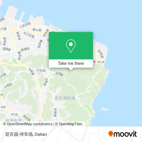 迎宾园-停车场 map