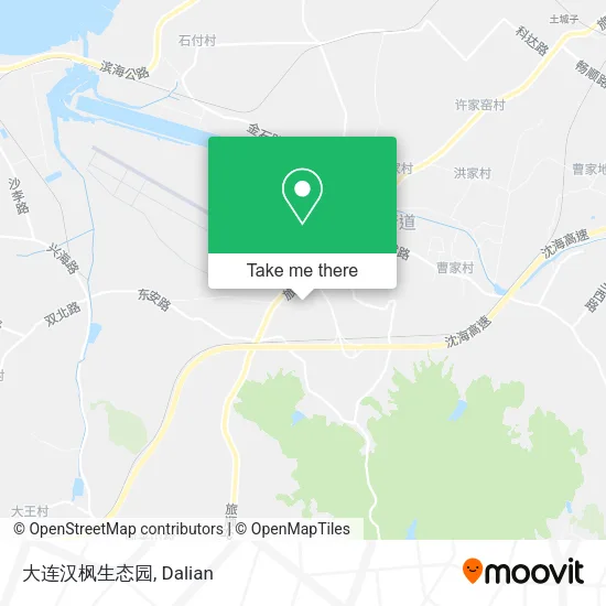 大连汉枫生态园 map