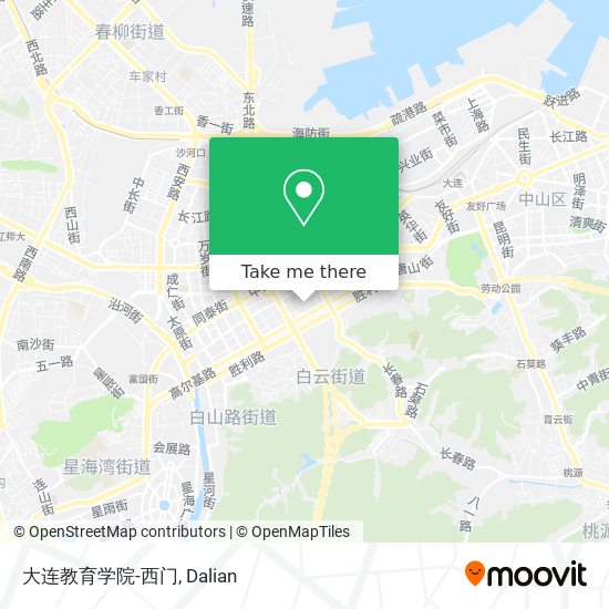 大连教育学院-西门 map