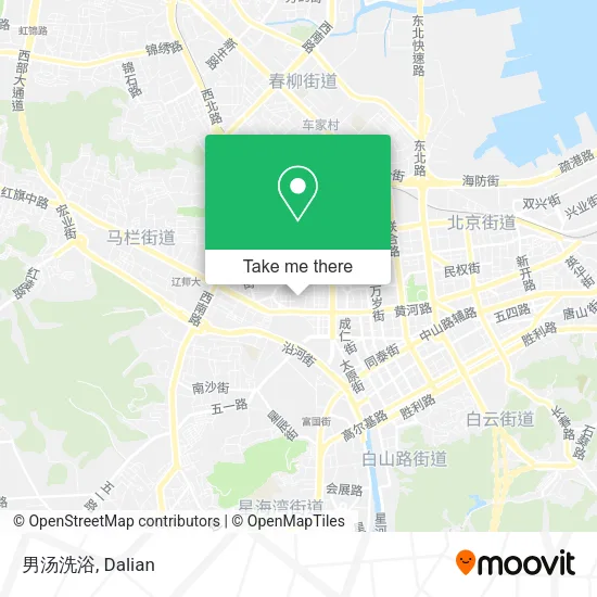 男汤洗浴 map