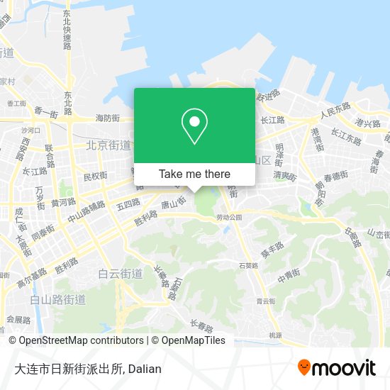 大连市日新街派出所 map