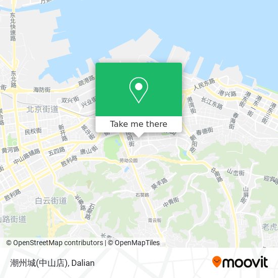 潮州城(中山店) map