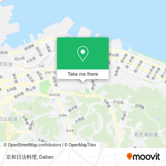 京和日法料理 map