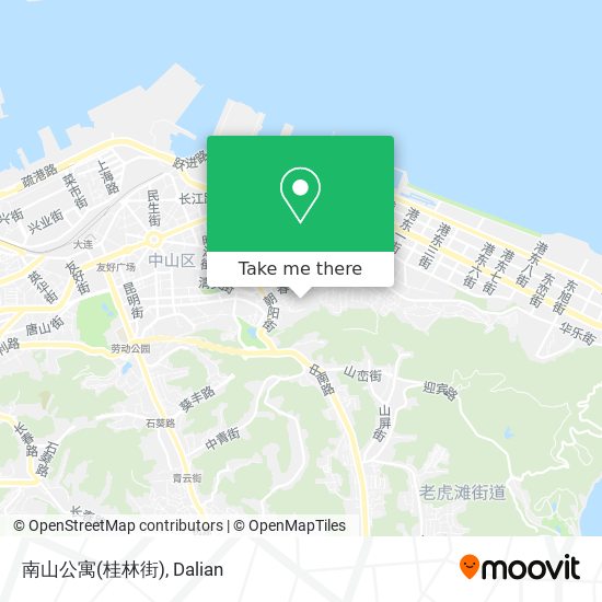 南山公寓(桂林街) map