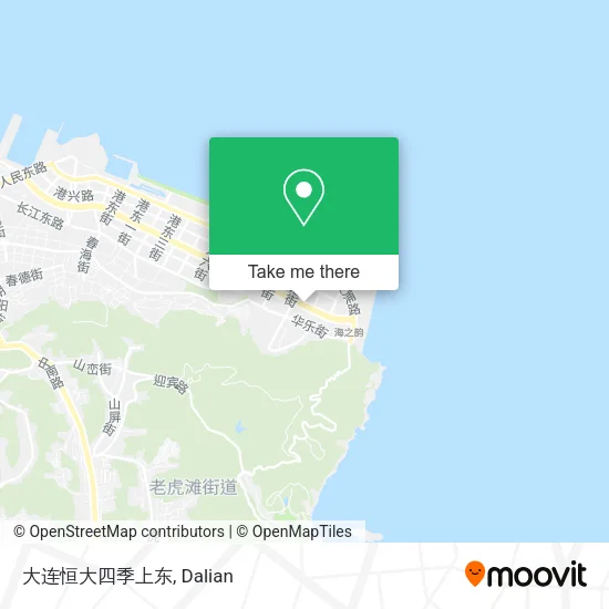 大连恒大四季上东 map