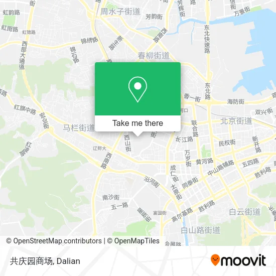 共庆园商场 map