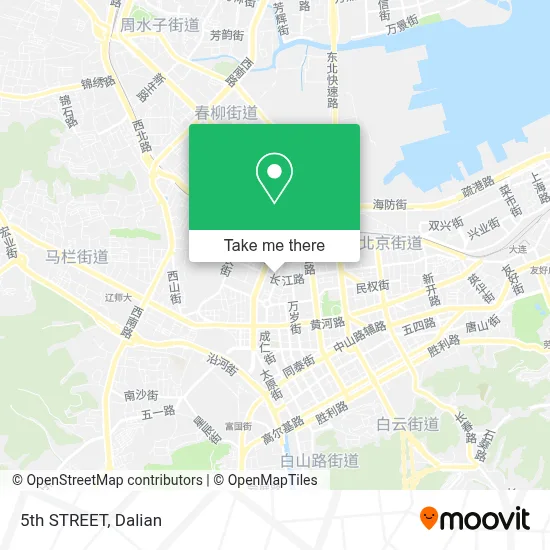 5th STREET map