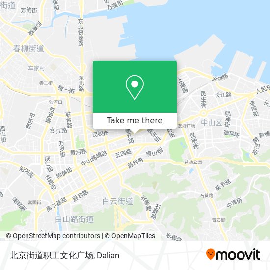 北京街道职工文化广场 map