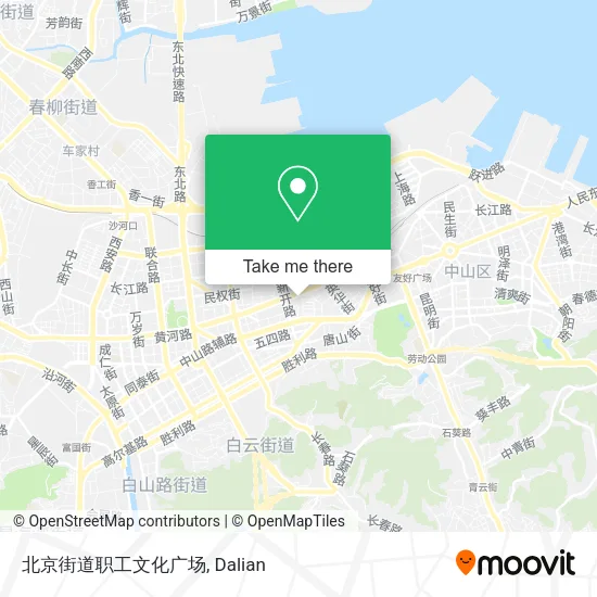 北京街道职工文化广场 map